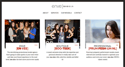 Desktop Screenshot of envemodels.com